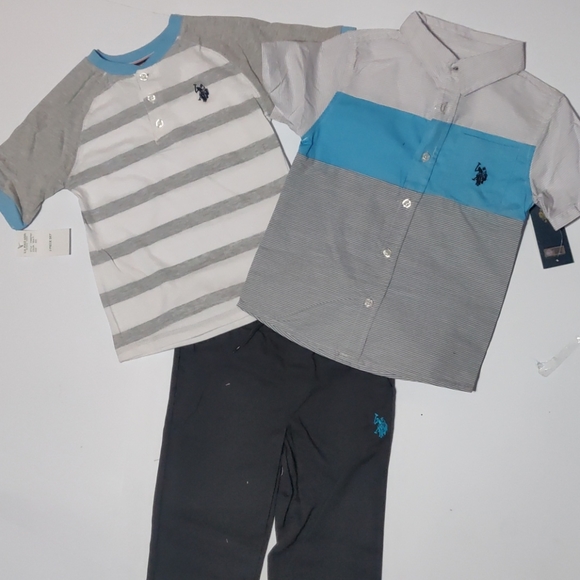 U.S. Polo ASSN.  Boys  set 3 piece - Picture 10 of 10